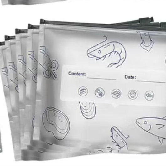 Reusable Aluminum Foil Sealable Storage Bags (Pack of 20)